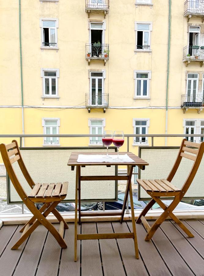 Flh Marques Pombal Flat With Balcony Apartman Lisboa Kültér fotó